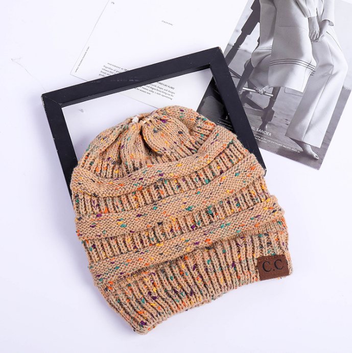 High Bun Ponytail Beanie For Men And Women