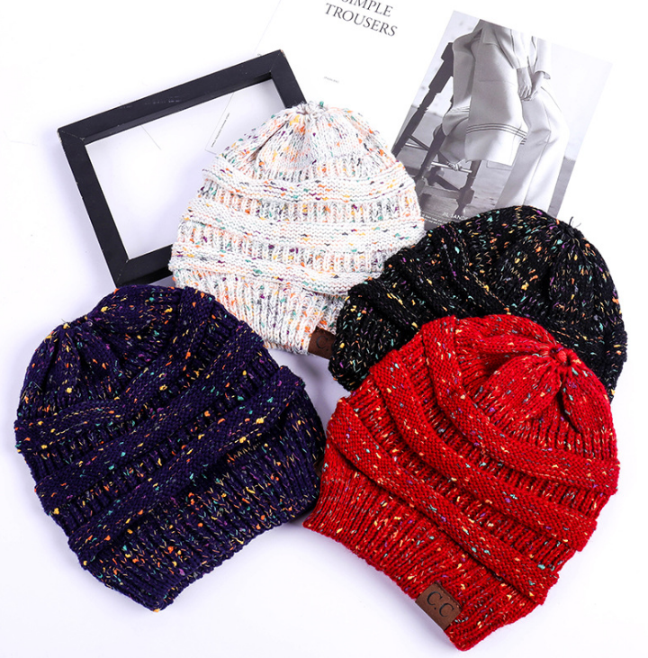 High Bun Ponytail Beanie For Men And Women