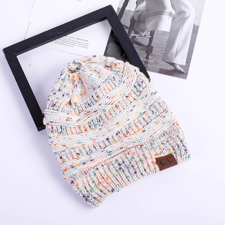 High Bun Ponytail Beanie For Men And Women