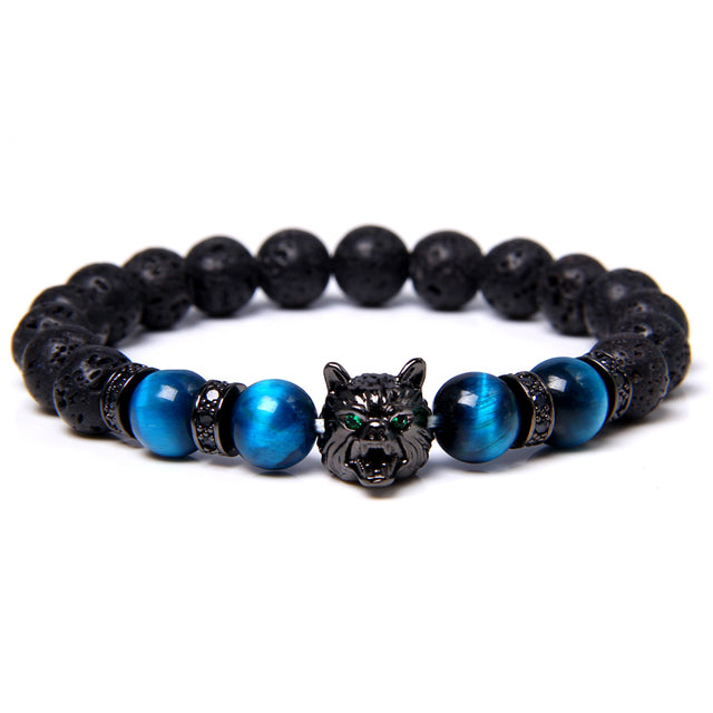 Wolf Beaded Bracelet