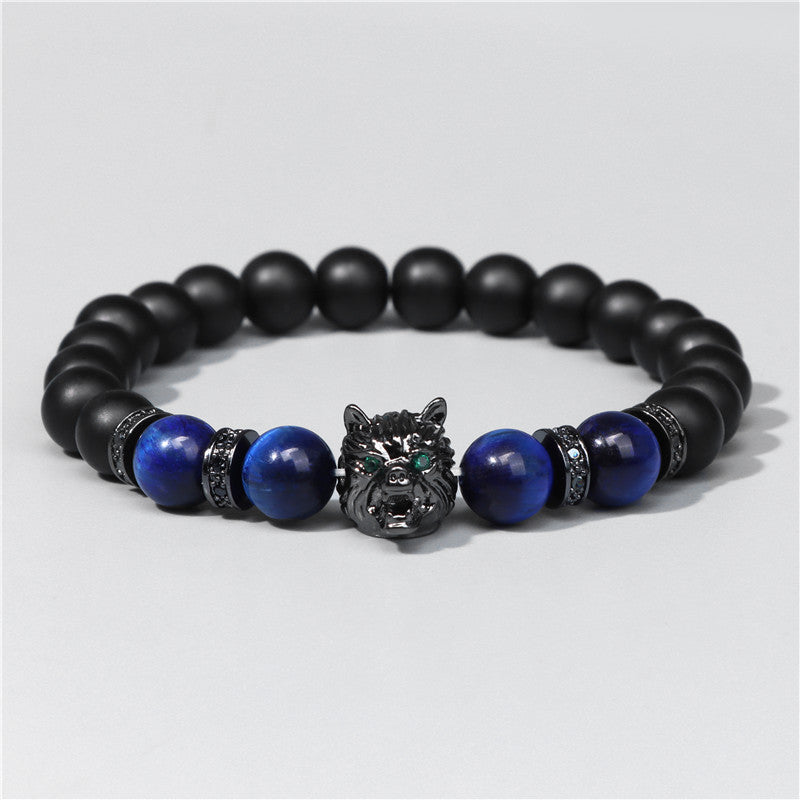 Wolf Beaded Bracelet
