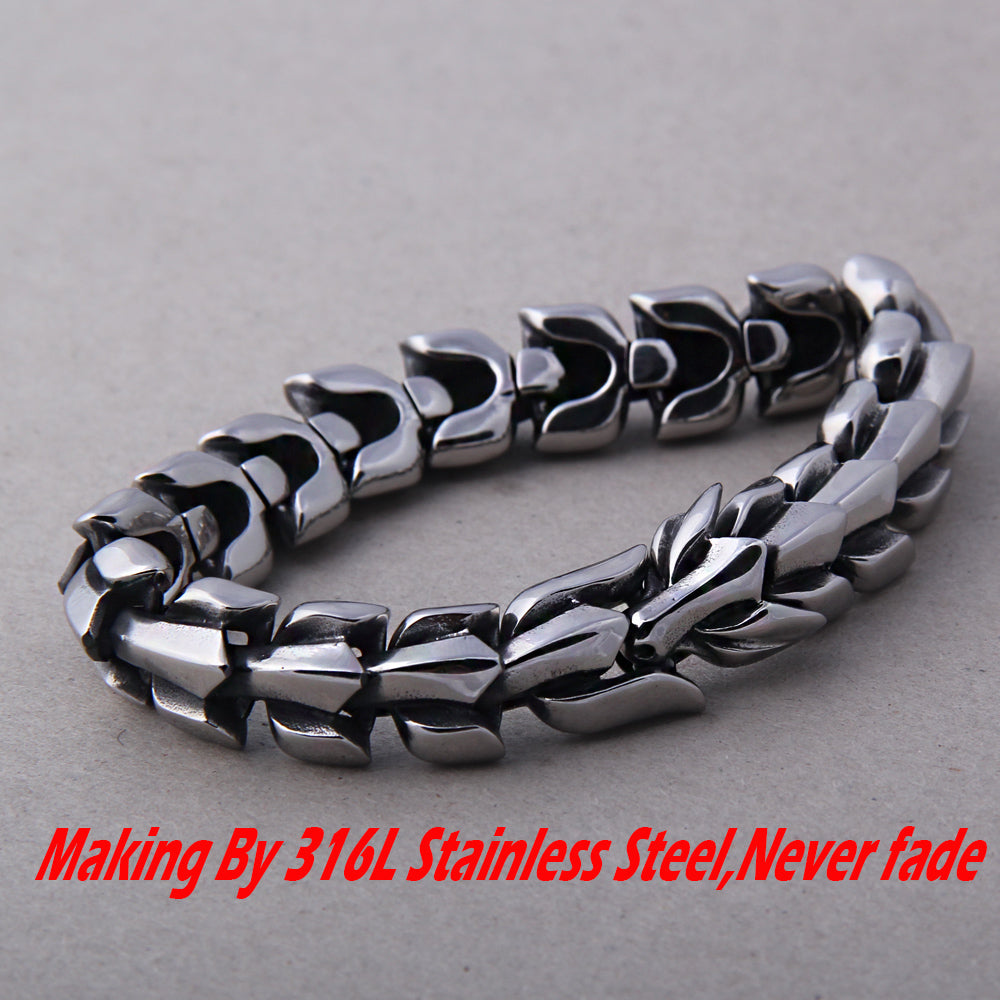Stainless Steel Viking Bracelet