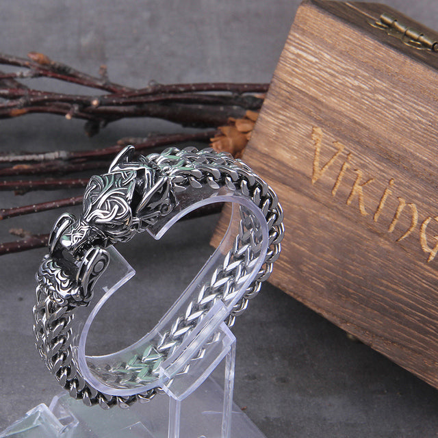 Stainless Steel Viking Bracelet