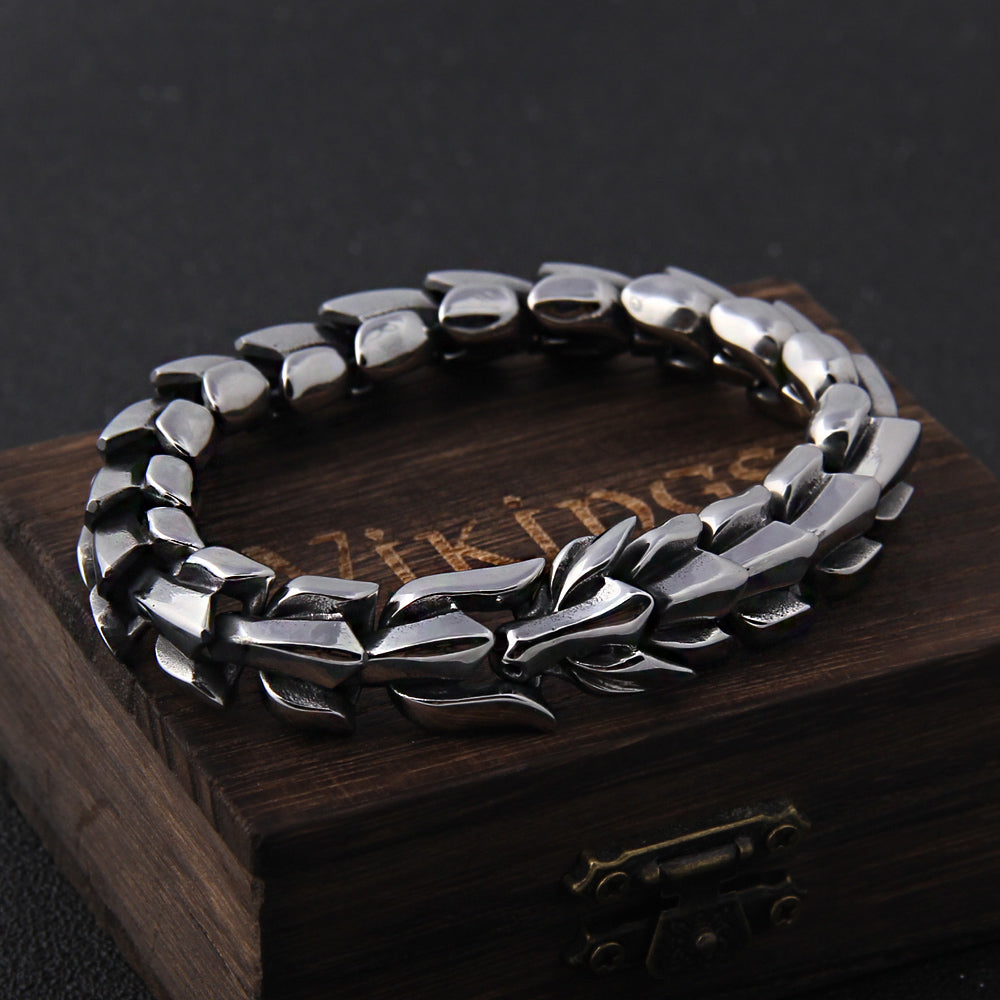 Stainless Steel Viking Bracelet
