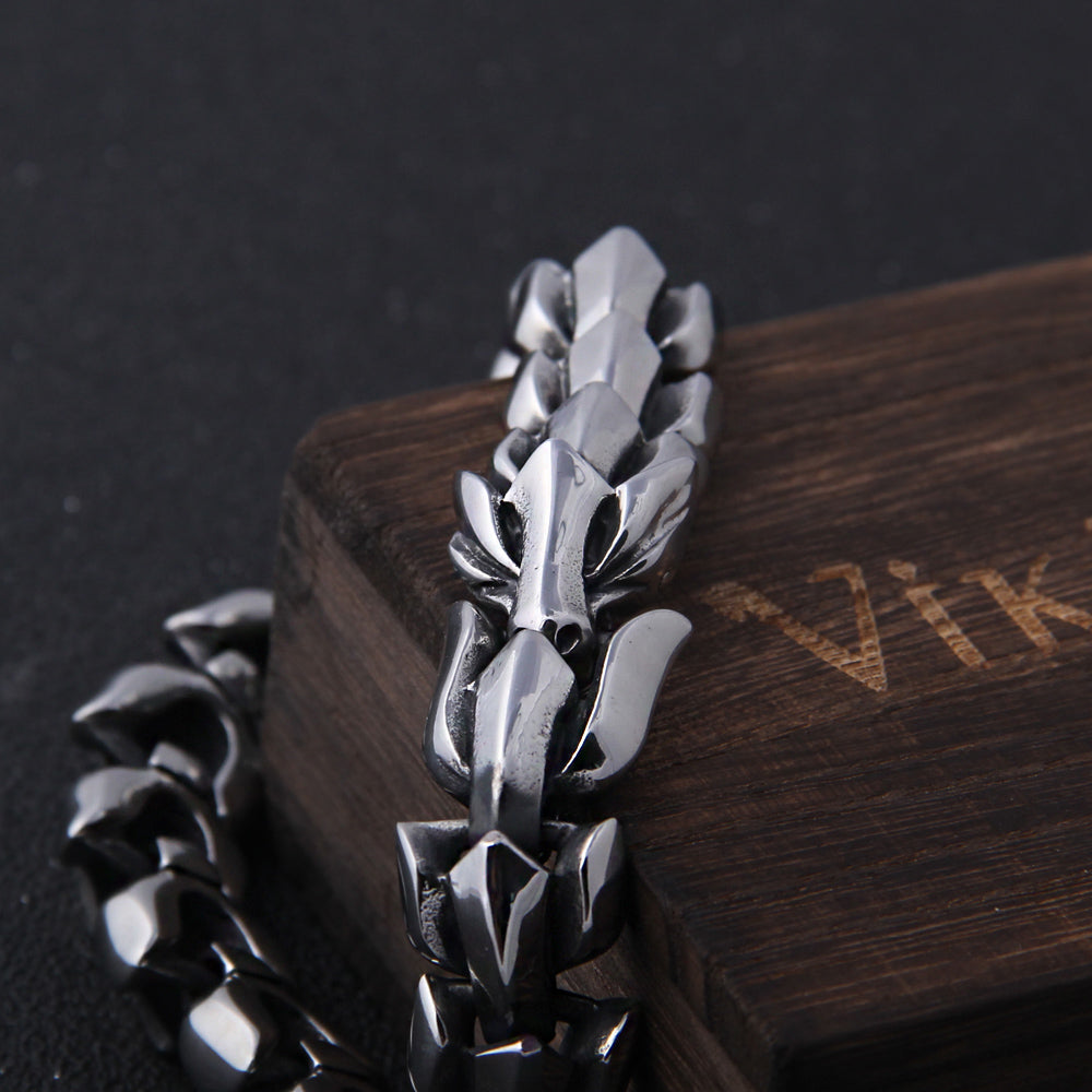 Stainless Steel Viking Bracelet