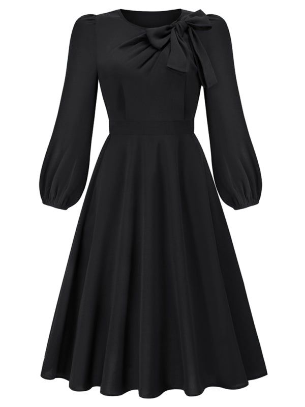 Women’s A-line Bow Dress