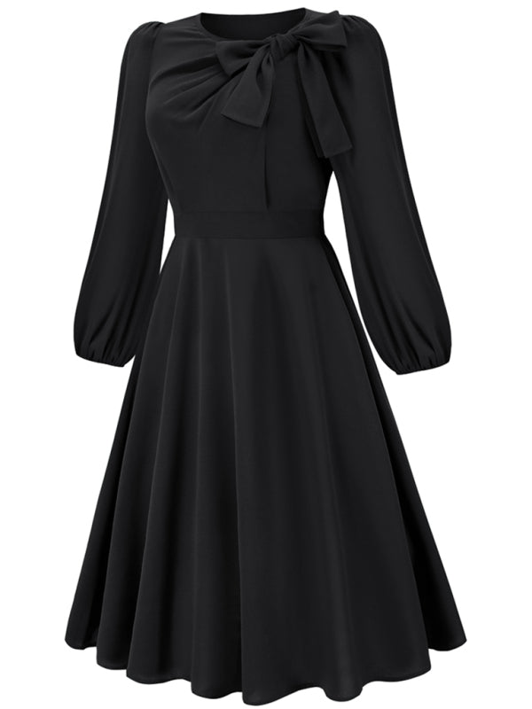 Women’s A-line Bow Dress