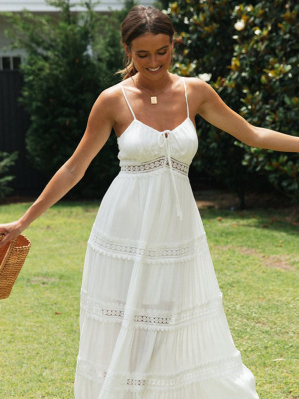 Women's Lace Cami Maxi Dress