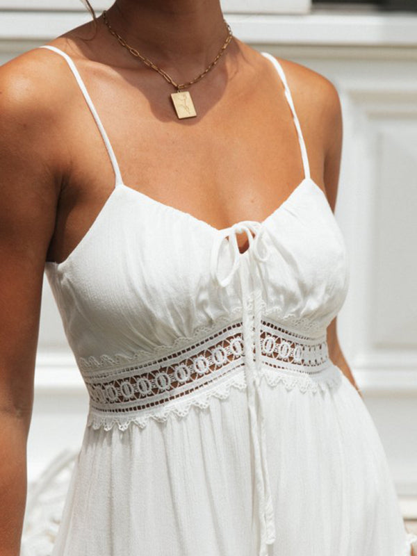 Women's Lace Cami Maxi Dress
