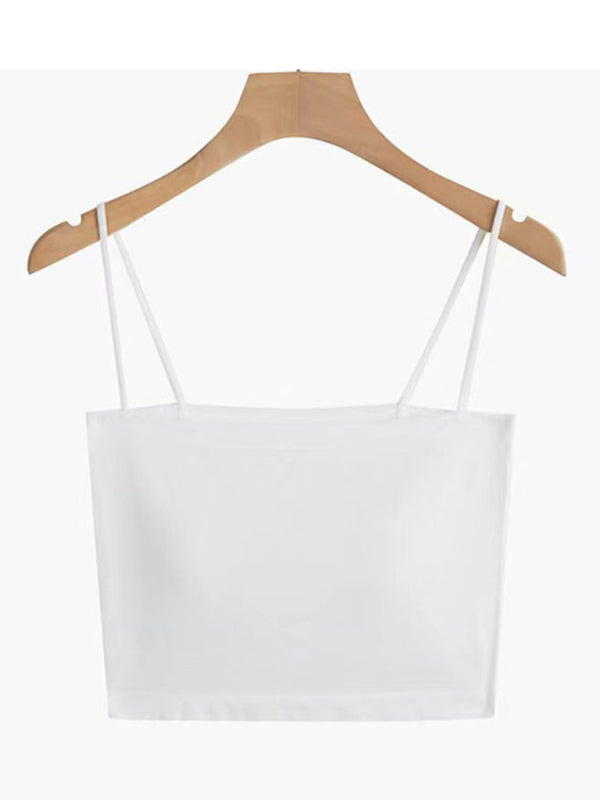 Women's Knitted High Elastic Cropped Camisole