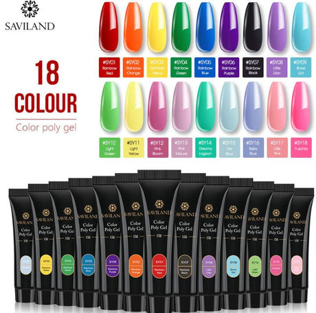 Opulence Emporion's - 15g nail colored crystal extension glue