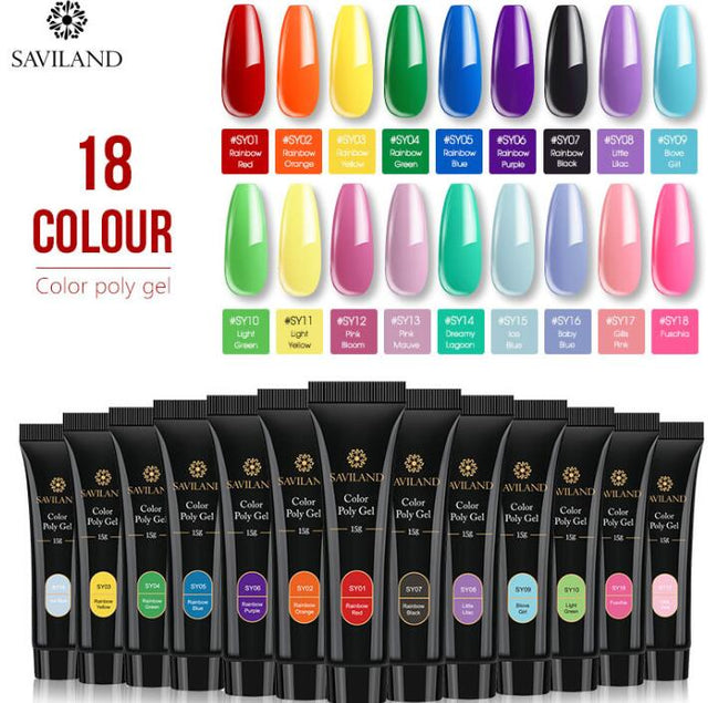 Opulence Emporion's - 15g nail colored crystal extension glue