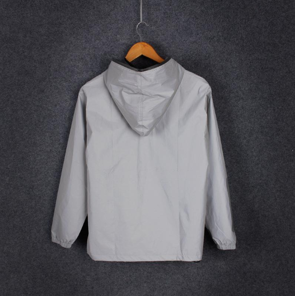 Reflective Waterproof Men's Windbreaker for Spring/Autumn - High Street Fashion