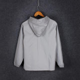 Reflective Waterproof Men's Windbreaker for Spring/Autumn - High Street Fashion
