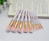 Opulence Emporion's - 15 Marbled Design Makeup Brushes Set