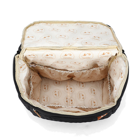 New Cotton Waterproof Nylon Multi-function Large-capacity Backpack Bag