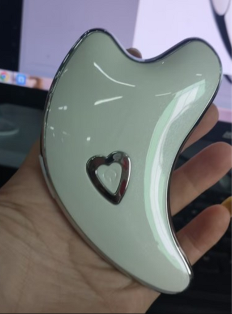 LED Gua Sha Facial Massager with Microcurrent for Slimming & Rejuvenation