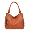 PU Leather Tassel Soft Leather Shoulder Bag
