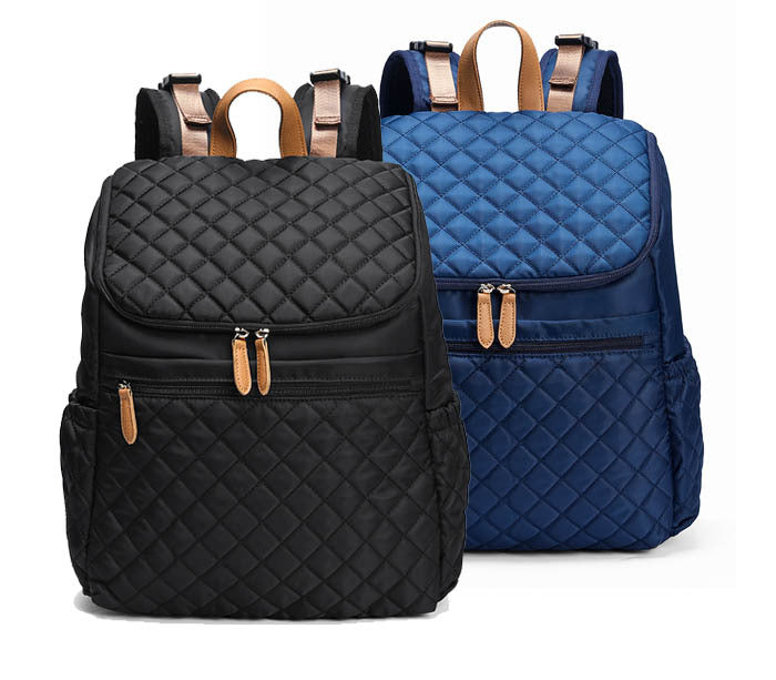 New Cotton Waterproof Nylon Multi-function Large-capacity Backpack Bag