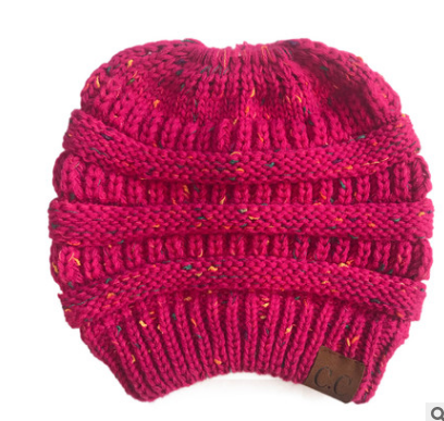 High Bun Ponytail Beanie For Men And Women
