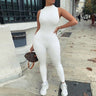 Athleisure Elegance 2023: Sleek Sleeveless Workout Bodysuit