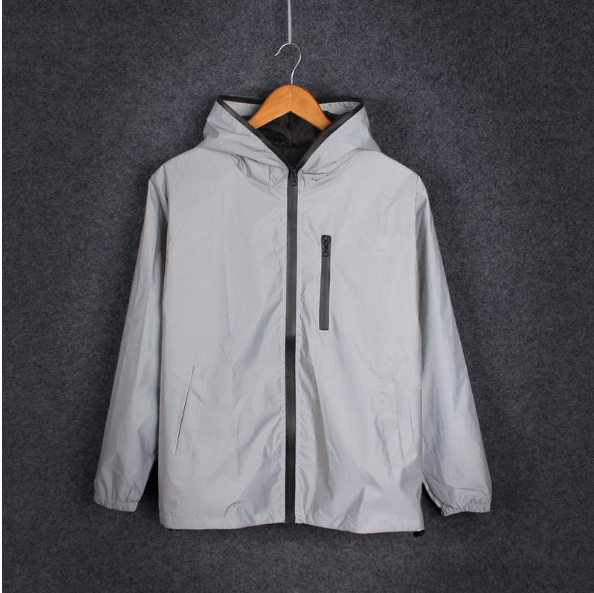 Reflective Waterproof Men's Windbreaker for Spring/Autumn - High Street Fashion