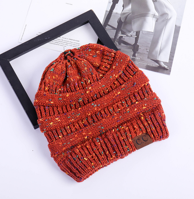 High Bun Ponytail Beanie For Men And Women
