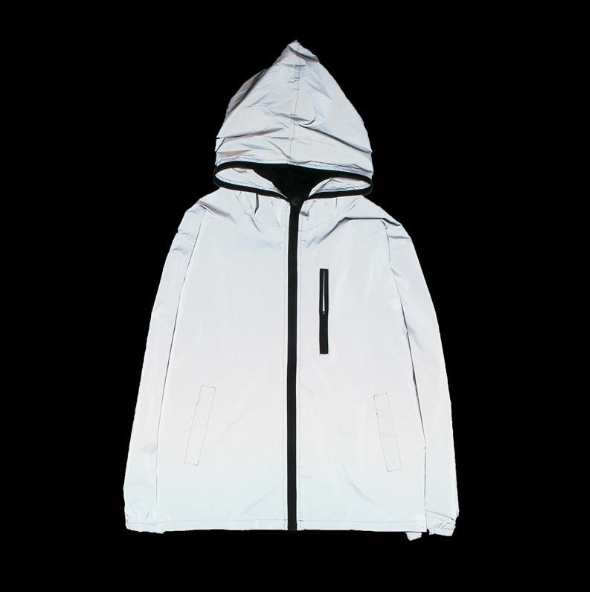 Reflective Waterproof Men's Windbreaker for Spring/Autumn - High Street Fashion