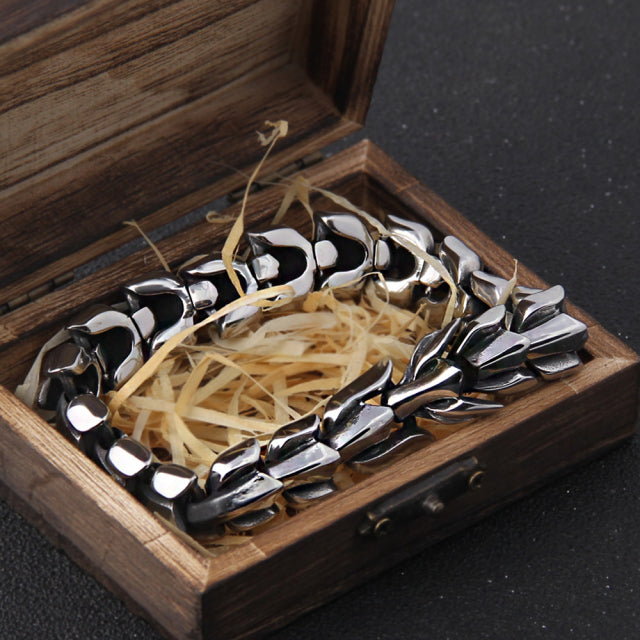 Stainless Steel Viking Bracelet