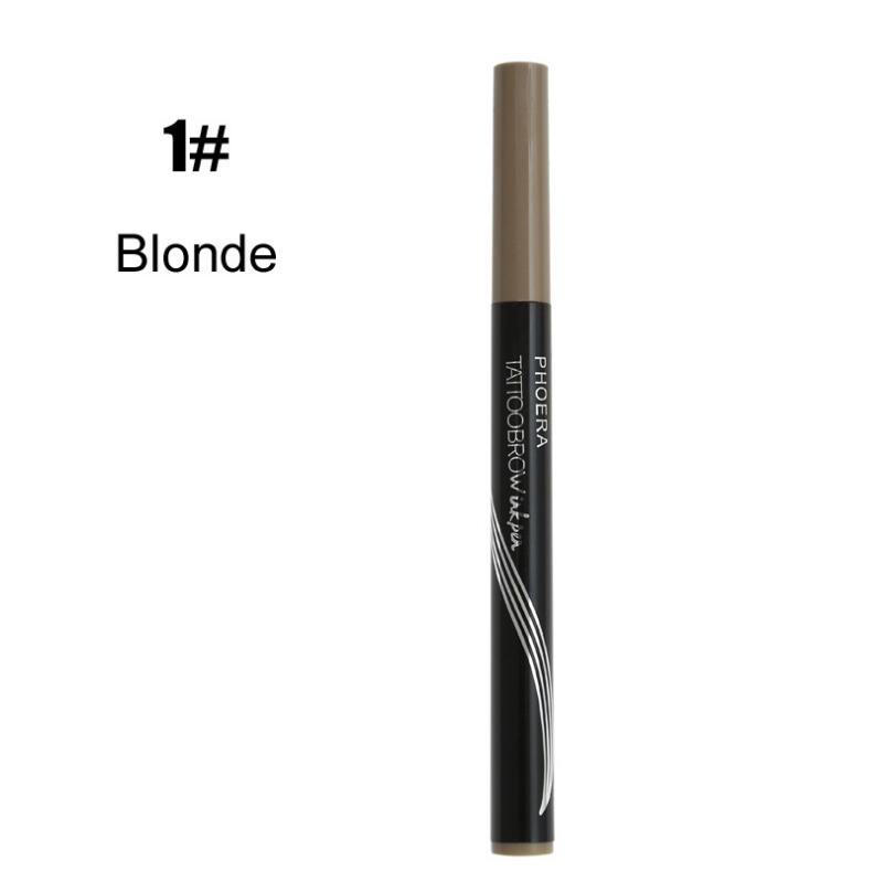 2 piece New Long Lasting Ultra-Fine Four-Comb Eyebrow Pencil