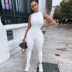 Athleisure Elegance 2023: Sleek Sleeveless Workout Bodysuit