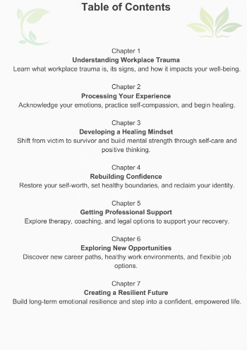 🔥 Burned Out, But Not Broken: Healing After Workplace Trauma  eBook)