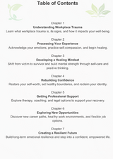 🔥 Burned Out, But Not Broken: Healing After Workplace Trauma  eBook)
