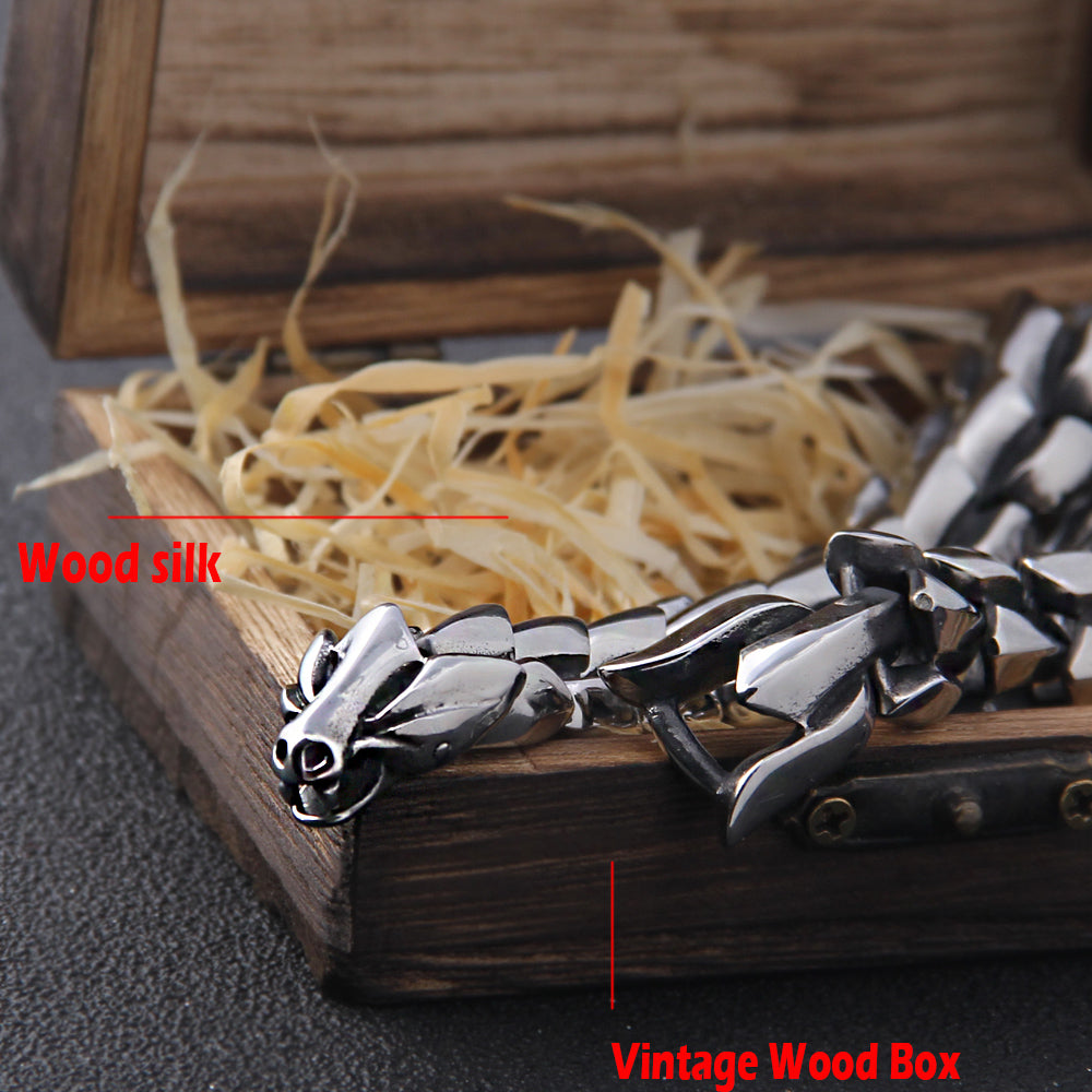 Stainless Steel Viking Bracelet