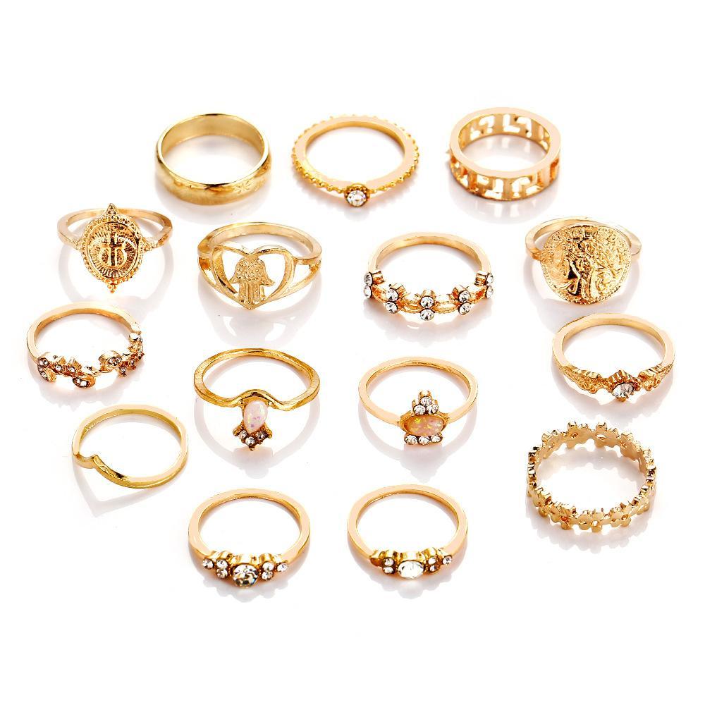 Dolce Vita Luxe Collection: 15-Piece Viennese Crystal Ensemble in 18K Italian Gold Plating