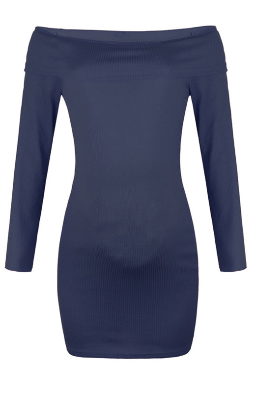 Women'S Casual One-Shoulder Maternity Dress
