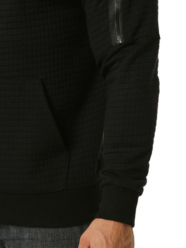 Men's Hooded Pullover Sports Casual Loose Long Sleeve Sweatshirt