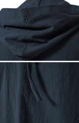 The Stylish Solid Color Hooded T-Shirt for Men