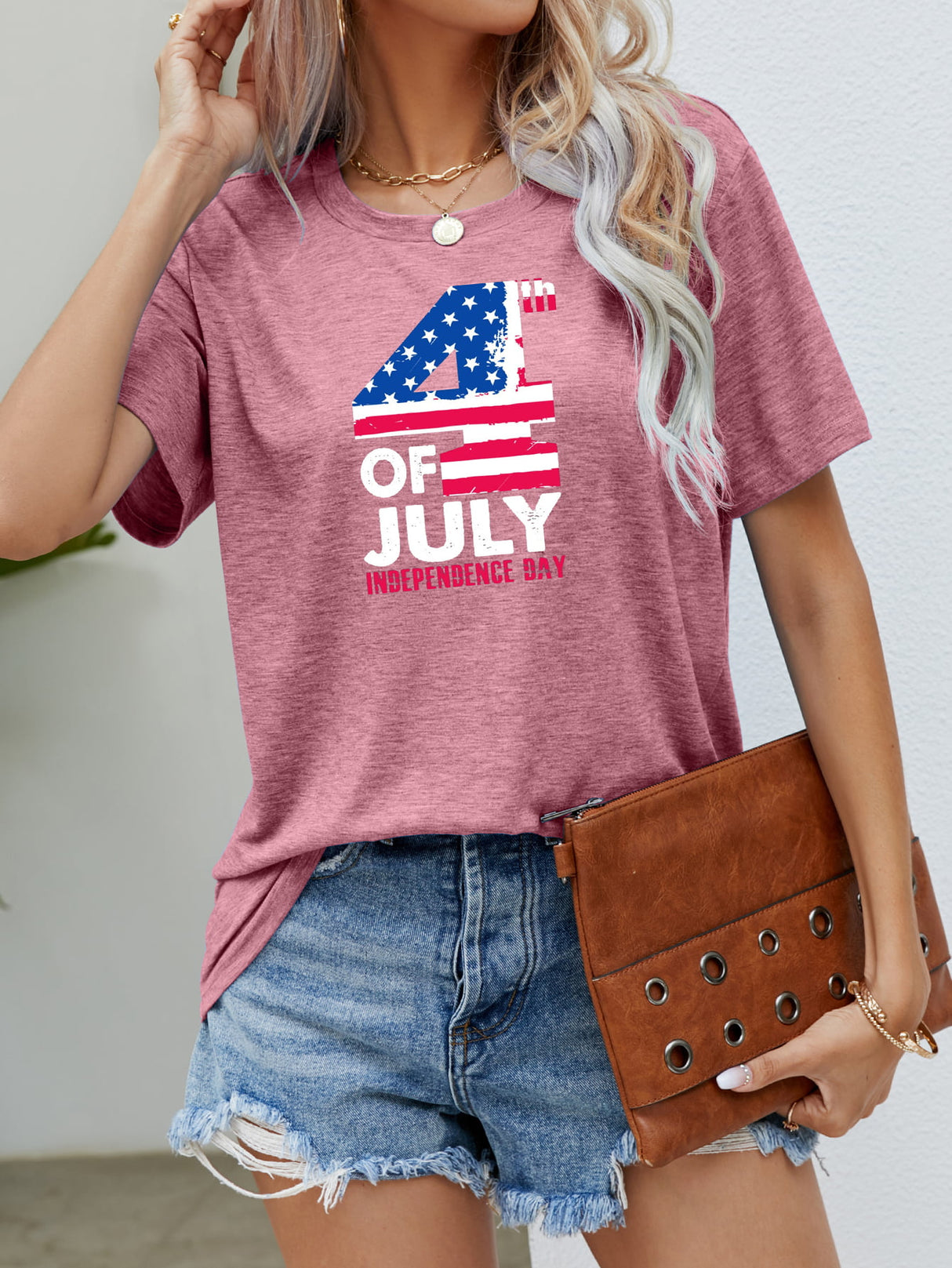 Opulence Emporion's - 4th OF JULY INDEPENDENCE DAY Graphic Tee