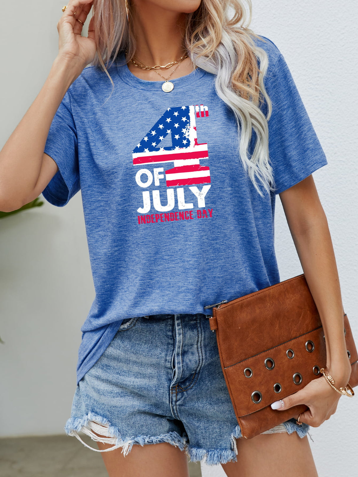 Opulence Emporion's - 4th OF JULY INDEPENDENCE DAY Graphic Tee