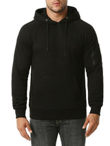 Men's Hooded Pullover Sports Casual Loose Long Sleeve Sweatshirt