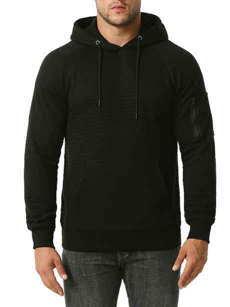Men's Hooded Pullover Sports Casual Loose Long Sleeve Sweatshirt