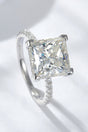 Opulence Emporion's - 5.52 Carat Moissanite Side Stone Ring