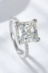 Opulence Emporion's - 5.52 Carat Moissanite Side Stone Ring