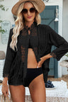 $36 Crochet Lace Three-Quarter Sleeve Blouse