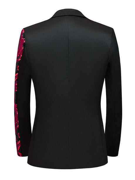 Men's Business Slim Suit Jacket Single Suit