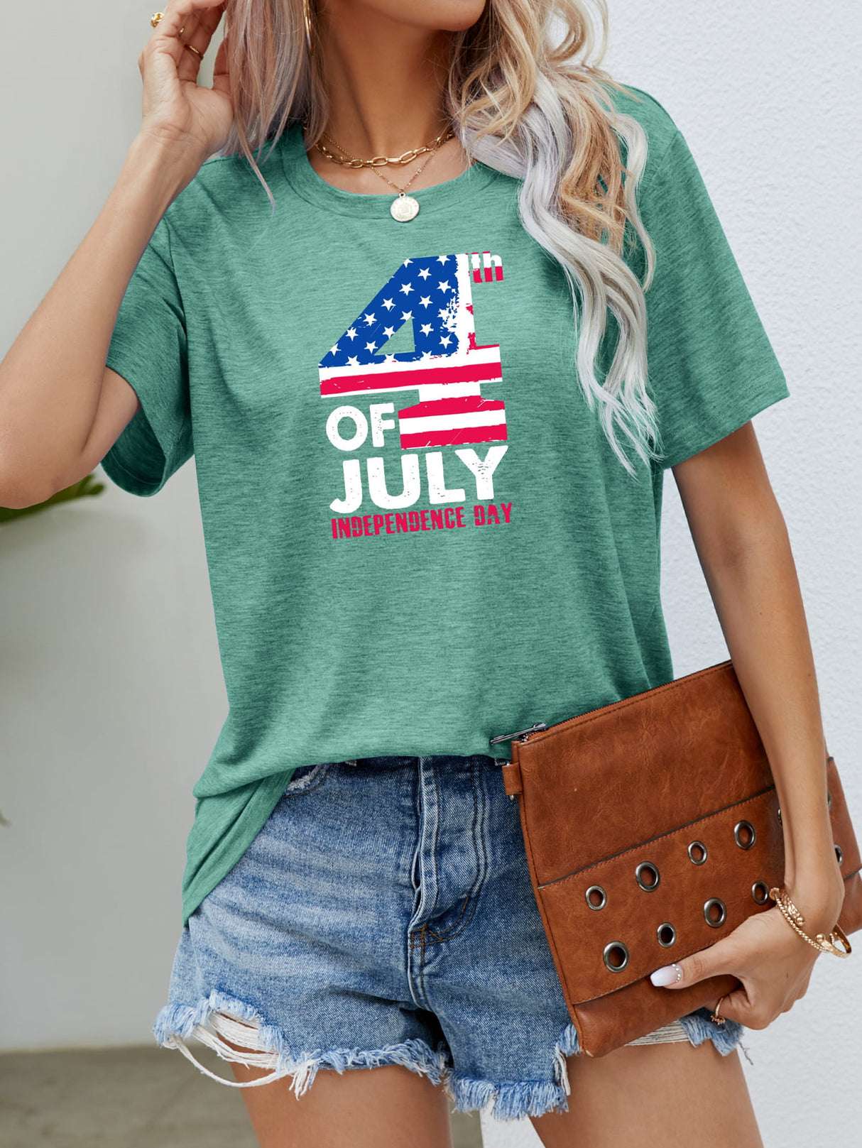 Opulence Emporion's - 4th OF JULY INDEPENDENCE DAY Graphic Tee