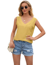 Women's Sexy Hollow Lace Patchwork V-Neck Top