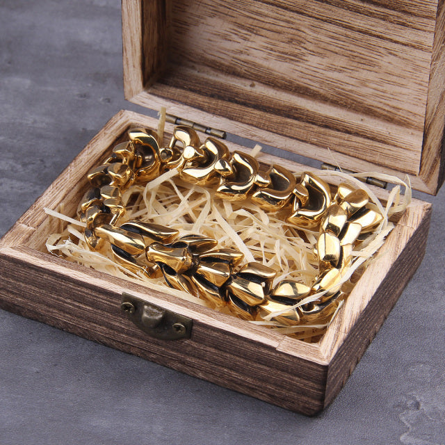 Stainless Steel Viking Bracelet