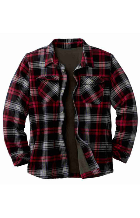 Long Sleeve Loose Fleece Heavy Coat